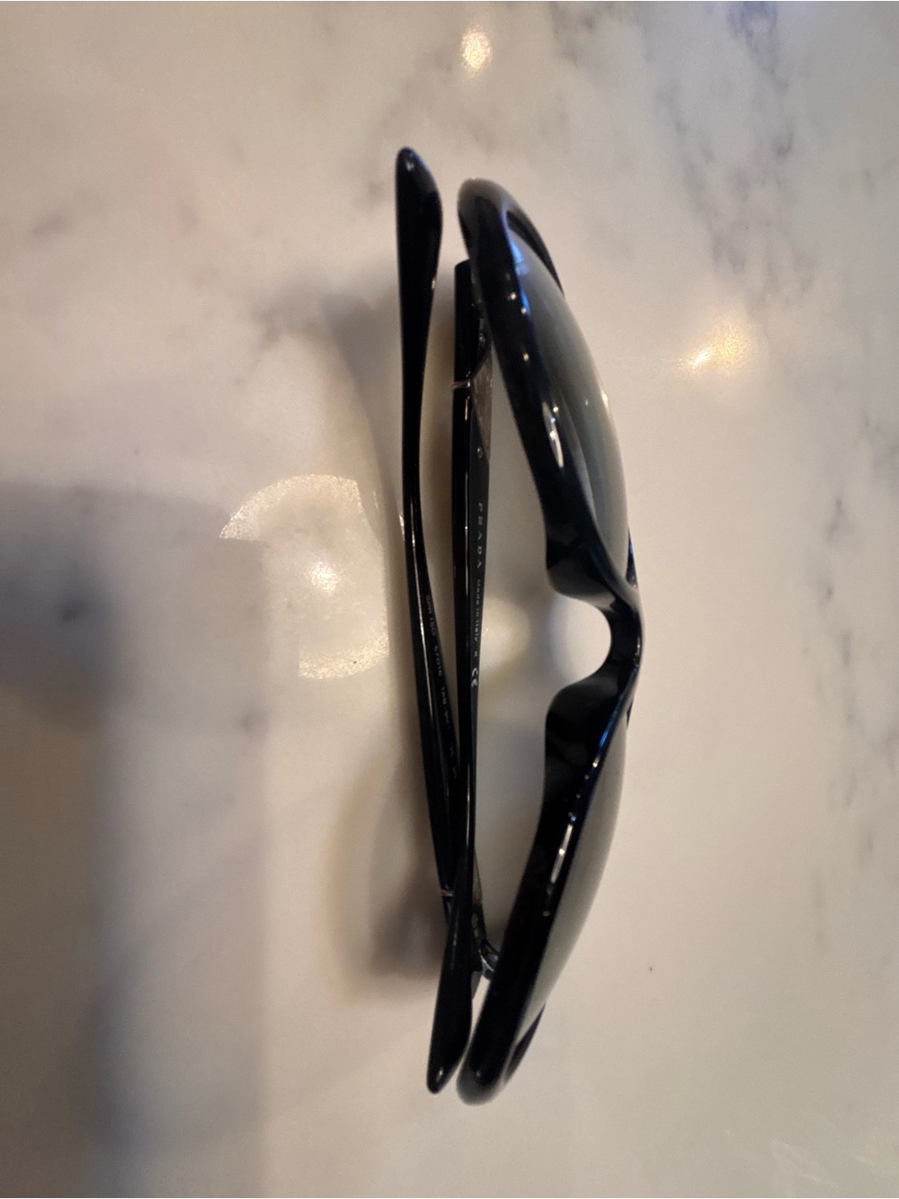 Prada Black Oversize Gradient Sunglasses - Picture 6 of 8
